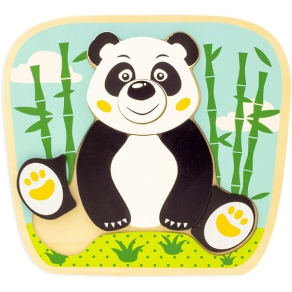 Ulysse - Palapeli Panda Flerfärgad