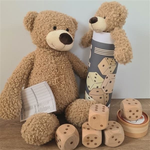 Egmont-lelut - Suuret puupalikkapelit beige