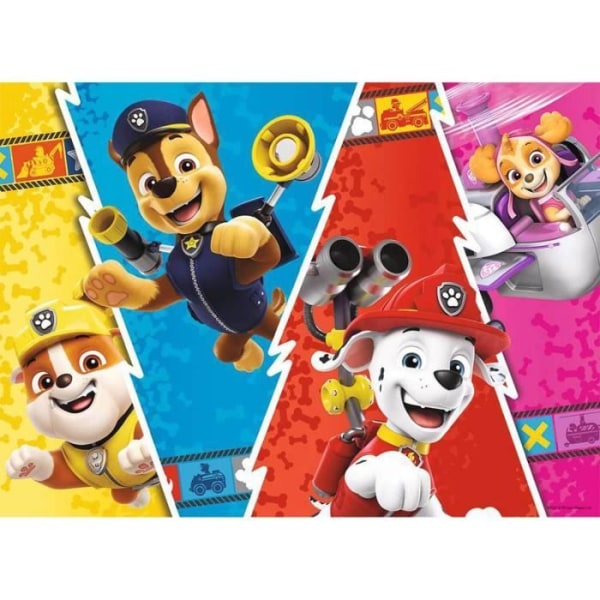 Puzzle 60 kappaletta - Nathan - Paw Patrol - Piirretyt ja sarjakuvat - Sekä tytöille että pojille - Valkoinen