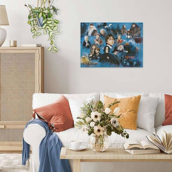 Pussel - RAVENSBURGER - Harry Potters Magiska Värld - 1000 bitar - Från 14 år - Fantastisk Vit