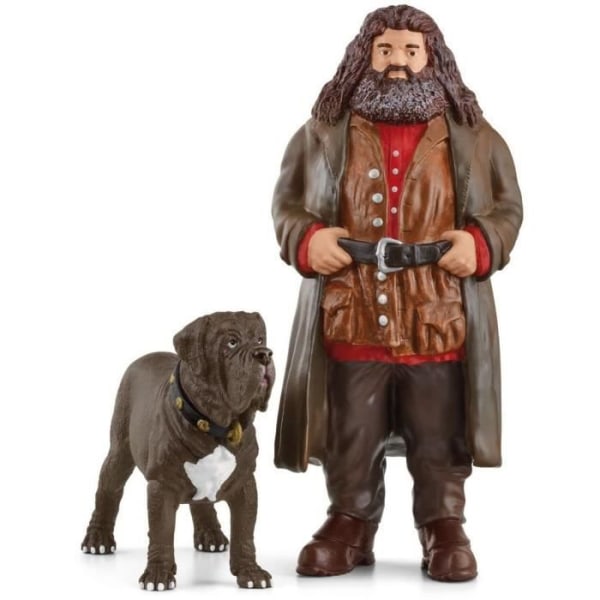 Hagrid och Fang, figur från Harry Potter®-universum, för barn från 6 år och uppåt, 8 x 11,5 x 13 cm - schleich 42638 WIZARDING WORLD