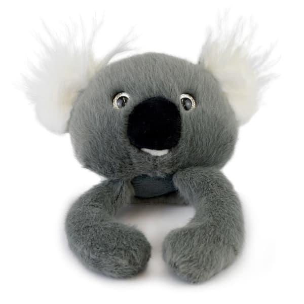 Podcoll - Den magnetiske koala - HISTORIE OM BJØRNE - BAMSE/ Dyr - HO3359 - Sort - Polyester - Fra 3 år Grå