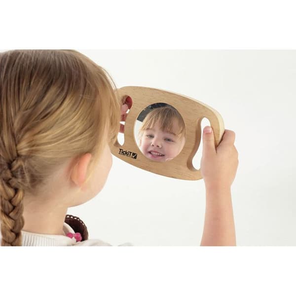 Itseheijastava peili - TICKIT Beige