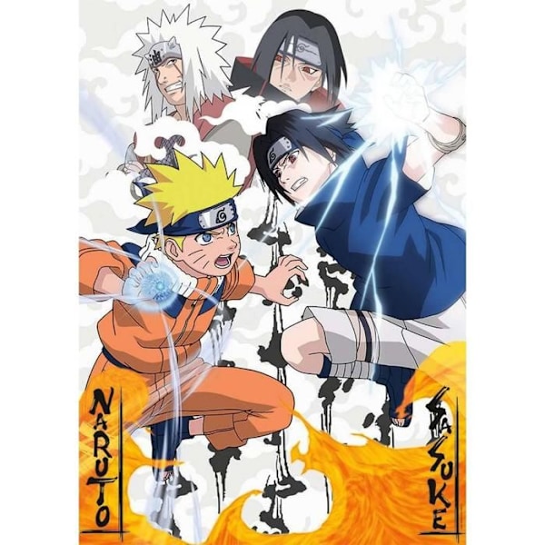 Palapeli 1000 kappaletta: Naruto vs Sasuke Vit