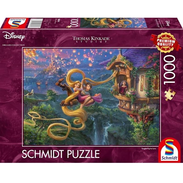 Pulma 1000 kpl Rapunzel - Lila