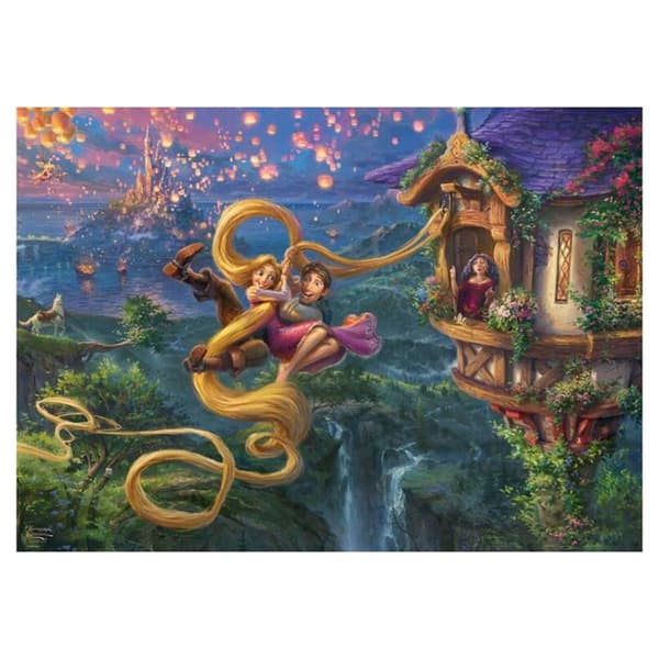 Pussel 1000 bitar Rapunzel - Disney Violett