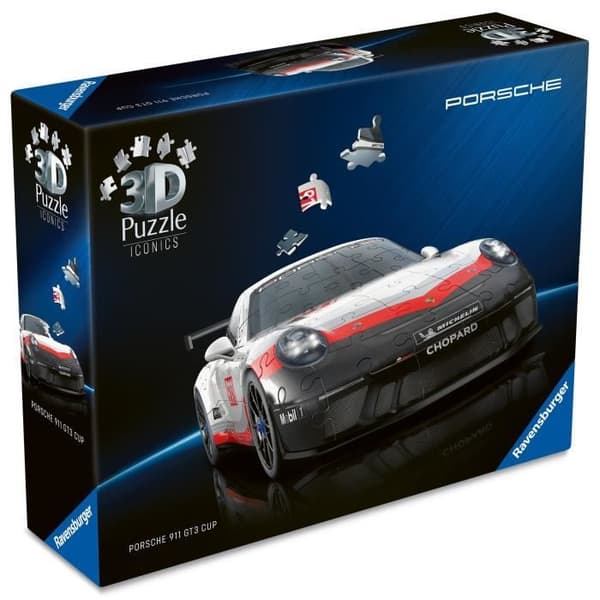 Puzzle 3D Ikonit - Porsche 911 GT3 Cup