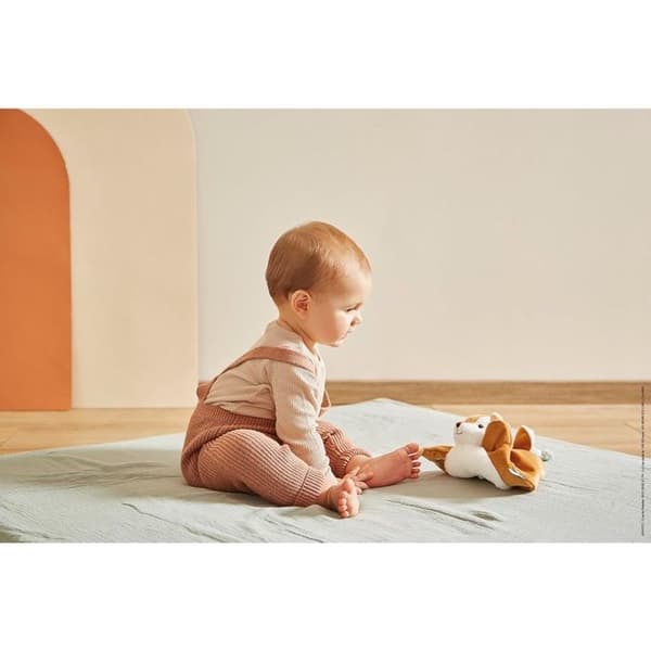 Doudou Carre Faon - Nathan - KALOO - Gosedjur/Doudous - Brun brun