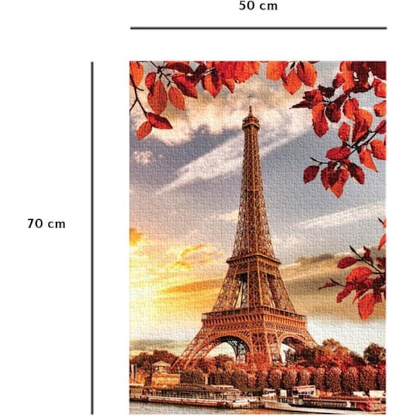 Nathan - Eiffel-torni palapeli syksyllä 1000 pj - RAVENSBURGER