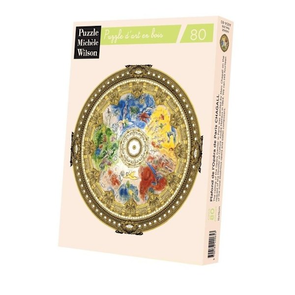 Puzzle Michèle Wilson - Parin katto Chagallilta - WILSON PELIT Flerfärgad