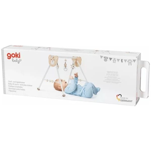 goki Baby-Fit Bjørn, greb- og legetræner