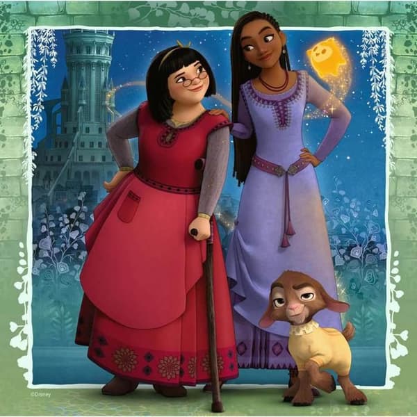 3x49 pusselbitar: Disney Wish: Ashas önskan