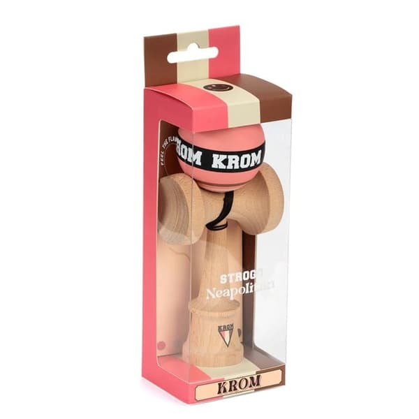 KROM Kendama - Krom Kendama Strogo Neapolitan Strawberry - KROM Ros