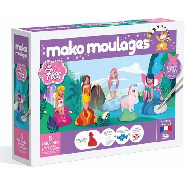 MAKO MUOVIT Mun Keijut Flerfärgad