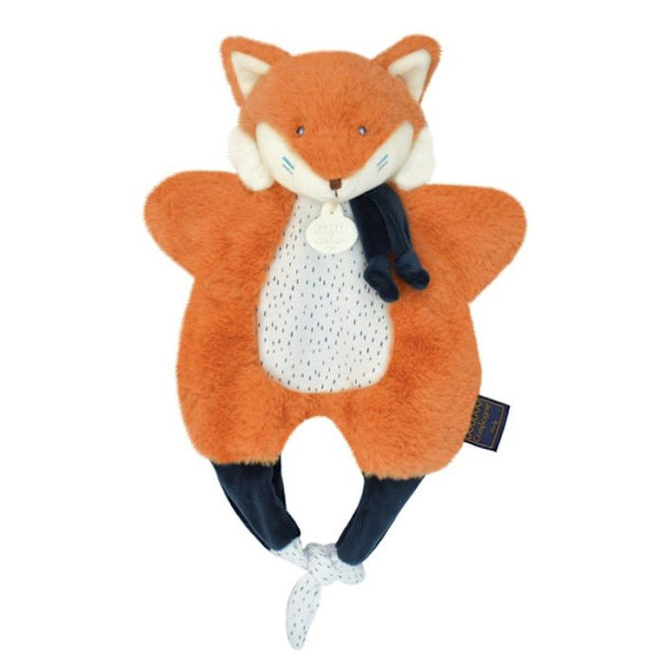Doudou Red fox Amusette 3 IN 1 Flerfärgad