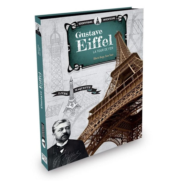 Sassi Junior - Gustave Eiffel - Eiffeltornet Grå