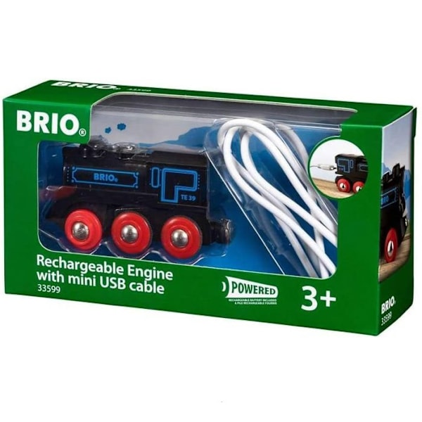 BRIO World uppladdningsbart lok - Ravensburger - Gul - Unisex från 3 år Gul