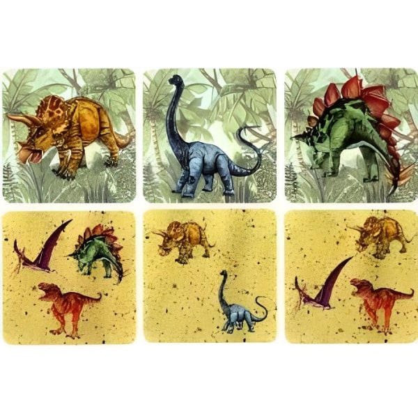 Förhistoriskt minnesspel - HABA - Dino Pursuit - Barn - Från 5 år