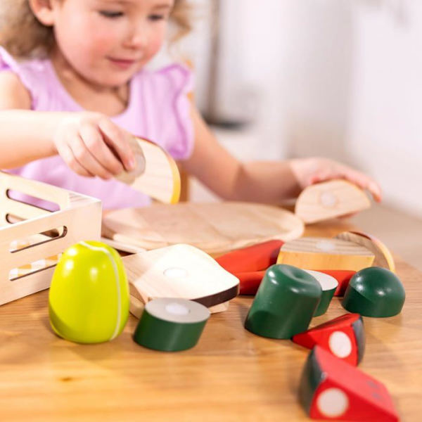 MELISSA & DOUG huggmat i trä