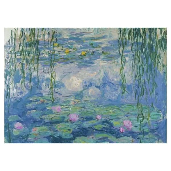 Pussel 1000 bitar Les Nympheas - Claude Monet Vit