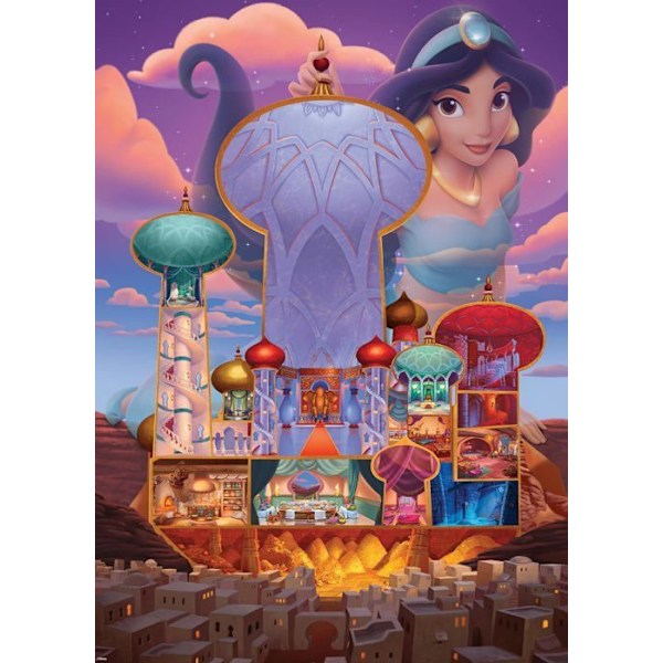 Ravensburger - Jasmine Disney Castles Pussel 1000 bitar