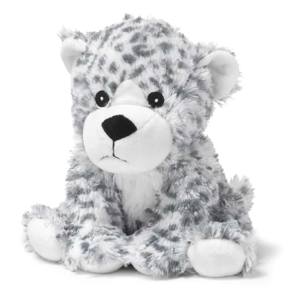 Soframar Varmeflaske Cozy Plys Leopard Hvid