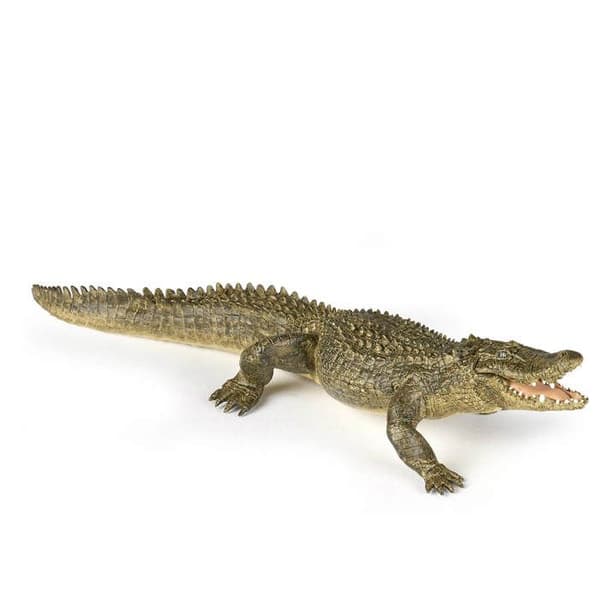 Figurine alligator Enfärgad