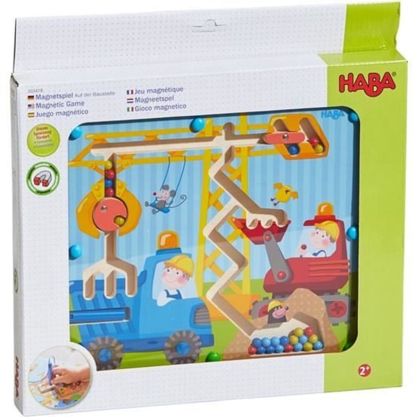 haba - Magnetspel På byggarbetsplatsen