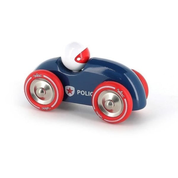 GM Police Rally Car - Vilac - Lackad massivträ leksak - Blandad - Från 3 år