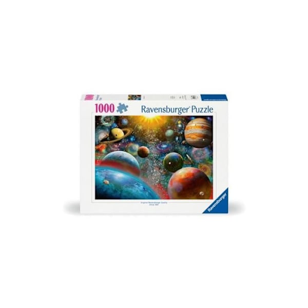 1000 bitars pussel - Ravensburger - Planetvision - Resor och kartor - Interiör