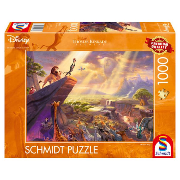 Pussel - SCHMIDT SPIELE - Disney, Lejonkungen - 1000 bitar Flerfärgad