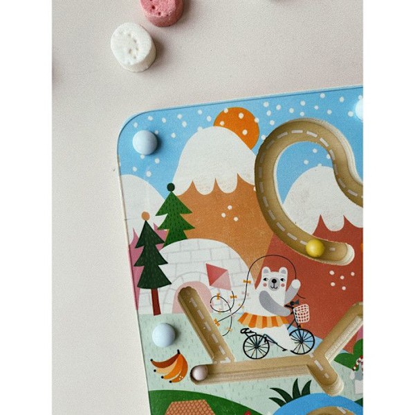 Michelle Carlslund Magnetic Maze Vit