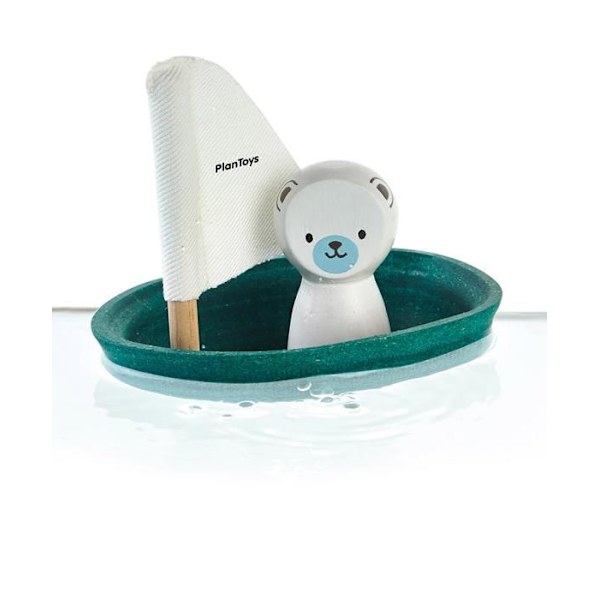 Puulelävä peli Jääkarhu - PLAN TOYS - Unisex - Alkaen 12 kuukautta - Mitat 11,5 x 9,5 x 9,5 cm Grön