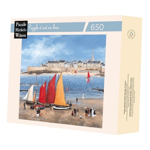 Puzzle Michèle Wilson - Saint-Malon muurin Delacroix - WILSON PELIT Beige