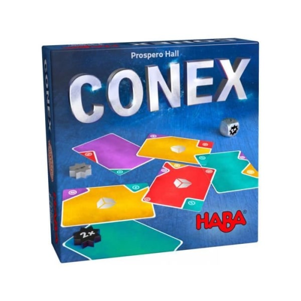 CONEX kortspel - HABA - CONEX modell - Blå - Blandat - Vuxen