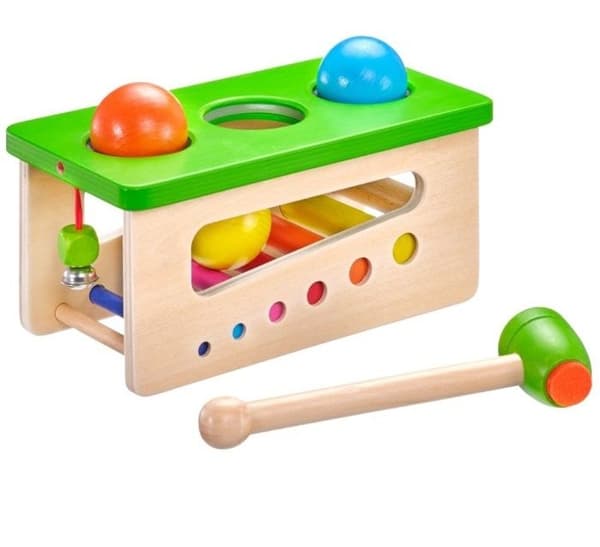 Selecta - Battino hammer-spil - SCHMIDT Grön