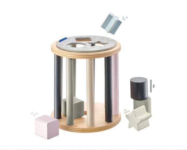 Selecta - Stjerneformet formkasse - SCHMIDT Beige