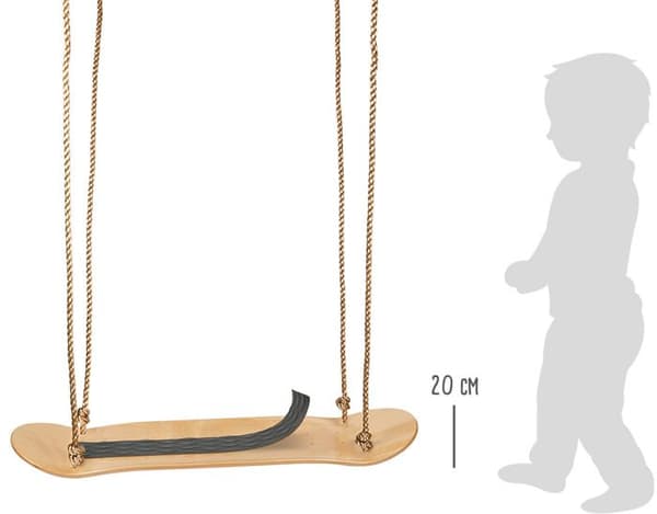 Skateboard gynge