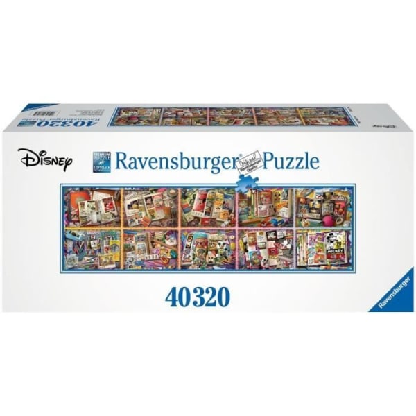 Ravensburger - 40 000 pusselbitar - Musse genom åren / Disney