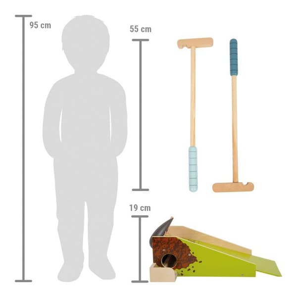 Small foot company - Mini golf for børn Muffe - LEGLER Grön