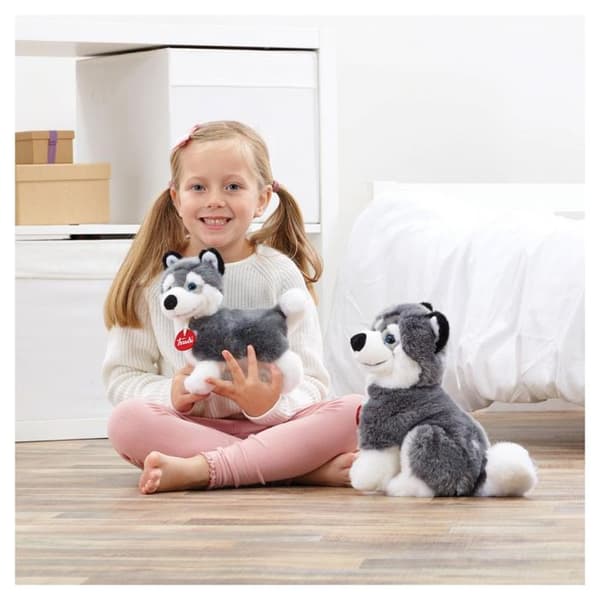 Pehmolelu - Trudi - Husky Marcus vauva - Monivärinen - 24cm Multifarvet