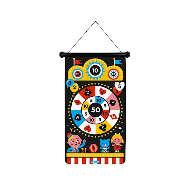 Magnetiska Dartspel - Karneval Flerfärgad
