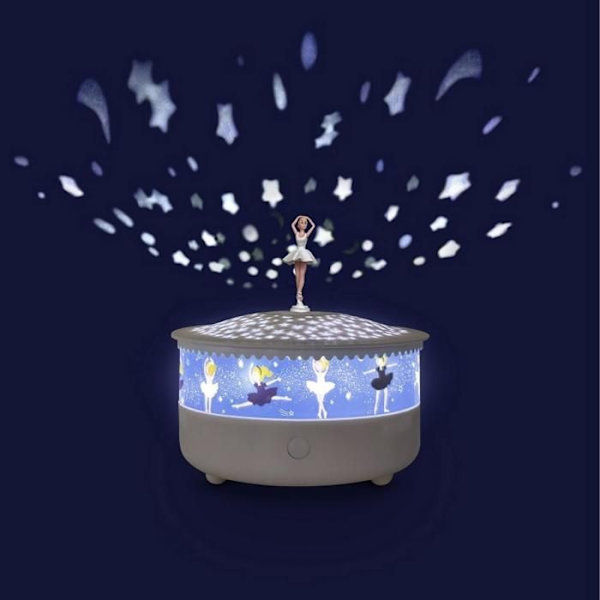 Trousselier - Tähtiprojektori Ballerina Vit