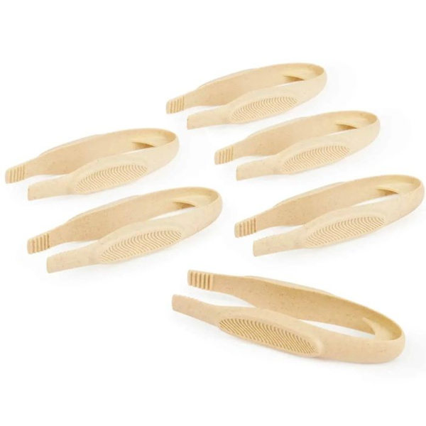 Gigantiska klämmor - Guidecraft - Set med 6 - 30% trä - 70% TPE - För barn från 3 år Beige