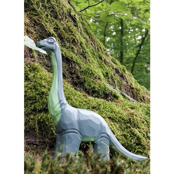Wudimals - Diplodocus Figur - K-PLAY Grön