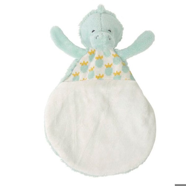 Glad Häst - Doudou Krokodil Cooper 26 cm Grön
