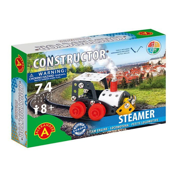 Alexander Toys - Constructor Steamer - Lokomotiv Vit