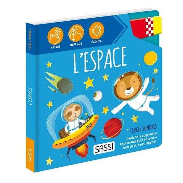 Sassi Junior - Ljudbok Space Blå