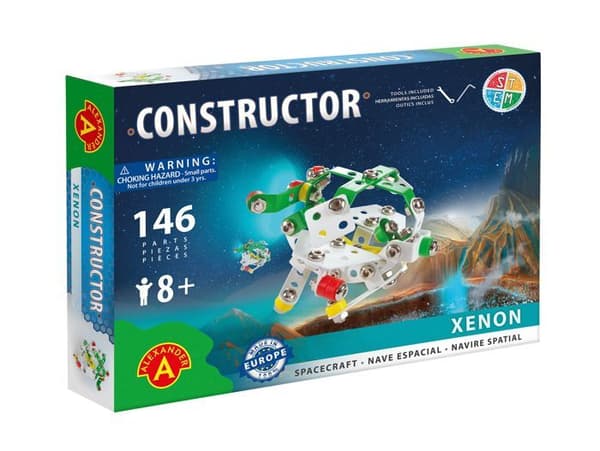 Alexander Toys - Constructor Xenon - Rumfartøj Blå