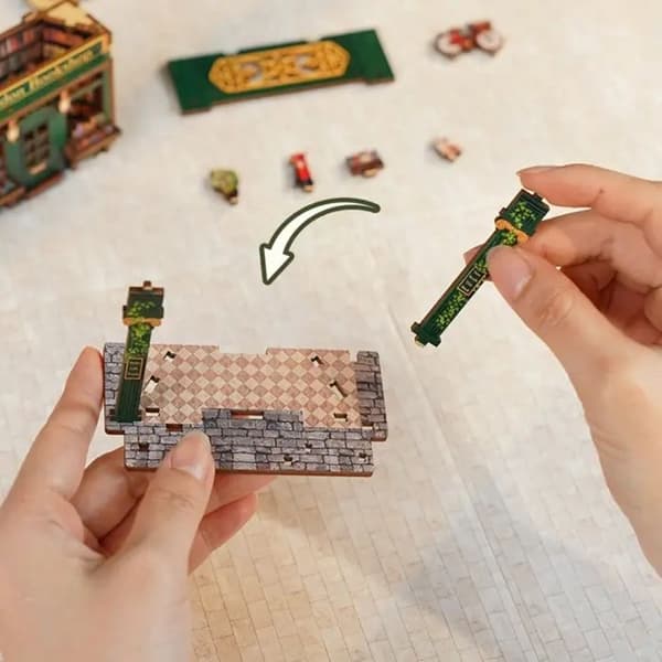 Cartartem - Mini Bogkrog Londons Boghandel - CENGO Grön